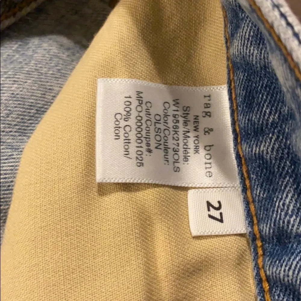 rag & bone Olsen Dre Low Rise Jean Short